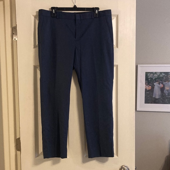 Banana Republic Blue Hampton Pant, 12 - Picture 1 of 8